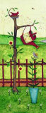 Triptyque bienvenu dans le jardin Affiches par Robin Betterley