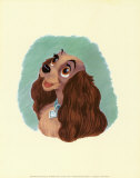 Lady Cameo Print