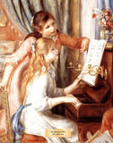 Girls at the Piano Reprodukcje autor Pierre-Auguste Renoir Girls at the Piano Reprodukcje autor Pierre-Auguste Renoir