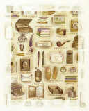 Grandpa's Study Art by Vicki Bowman