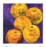 Foule d'oranges Posters par Natasha Barnes