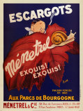 Escargots Menetial Affiches