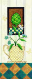 Pineapple and Artichoke Triptych Art by Robin Betterley