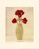 Red Anemones IV Posters by Amy Melious Red Anemones IV Posters by Amy Melious