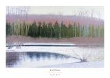 Cedars and Brook-Winter Posters by Saturday 