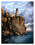 Split Rock Print by Rudi Reichardt Split Rock Print by Rudi Reichardt