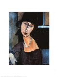 Jeanne Hebuterne a Cloche Posters by Amedeo Modigliani