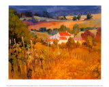 Vineyard Hill Posters by Philip Craig