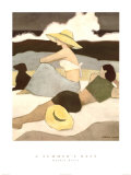 Repos d'été Affiches par George Xiong