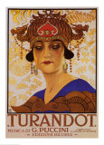 Puccini, Turandot Plakaty