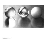 Three Spheres II Posters van M. C. Escher Three Spheres II Posters van M. C. Escher
