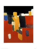 Footballers Plakat af Nicolas De Staël
