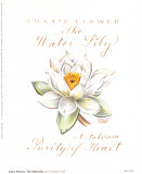 July's Flower, the Waterlily Posters by Constance Lael