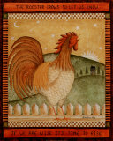 Rooster Posters by Valerie Wenk