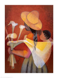 Mother and Child Posters by Louis Toffoli