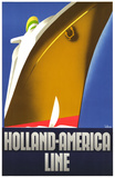 Holland-Amerika-Linie, 1930 Kunstdrucke von Willem Ten Broek