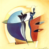 Studio d'enregistrement II Affiches par Alfred Gockel