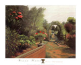 Hollyhouse Path Kunstdrucke von Diann Haist
