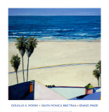 Fahrradweg in Santa Monica Poster von Douglas K. Morris