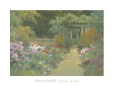 Italian Garden Póster por Allan Myndzak Italian Garden Póster por Allan Myndzak