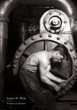 Mécanicien de centrale électrique Posters par Lewis Wickes Hine