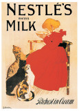 Lait Nestlé Affiche par Théophile Alexandre Steinlen