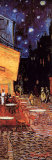 Cafe Terrace, Place du Forum, Arles, 1888 (Detail) Affiches par Vincent van Gogh