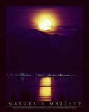 Lever de lune Poster par John Pezzenti Jr