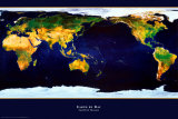 Earth by Day  Prints