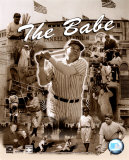 Babe Ruth - Légendes du baseball - Image composite - ©Photofile Photographie