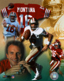 Joe Montana - Légendes du football américain - Image composite - ©Photofile Photographie