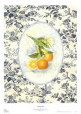 Toile orange Art par Sarah Elizabeth Chilton