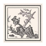 Toile d'amor Affiches par Pierre D’Artagnan