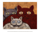 Gatos al sol Pósters por Kevin Snyder
