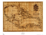 Caribe, 1806 Lámina por Andrew Arrowsmith Caribe, 1806 Lámina por Andrew Arrowsmith