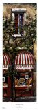 Stores à rayures rouges Posters par Mark St. John