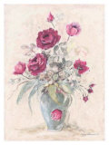 Roses écarlates I Affiches par Peggy Abrams