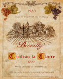 Brouilly Poster by Pamela Gladding