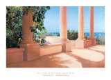 Colonnes sur une île Affiches par Alice Dalton Brown