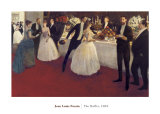 Le buffet, 1884 Affiches par Jean Louis Forain
