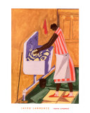 Home Chores, 1945 Posters by Jacob Lawrence