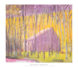 Saltbox Barn, 2002 Prints by Wolf Kahn