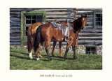Curly et le Kid Affiches par Ann Hanson