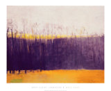 Paysage gris-pourpre Affiche par Wolf Kahn