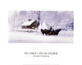 Cape Cod Sleighride Poster by Paul Landry