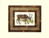 Rustic Moose Prints