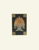 Petite Finial on Black III Prints