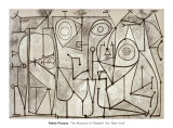 La cocina, 1948 (impresión digital por chorro de tinta) Láminas por Pablo Picasso