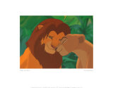 Simba and Nala Art