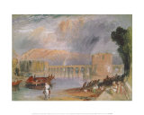 Pont de Meulan Affiches par William Turner